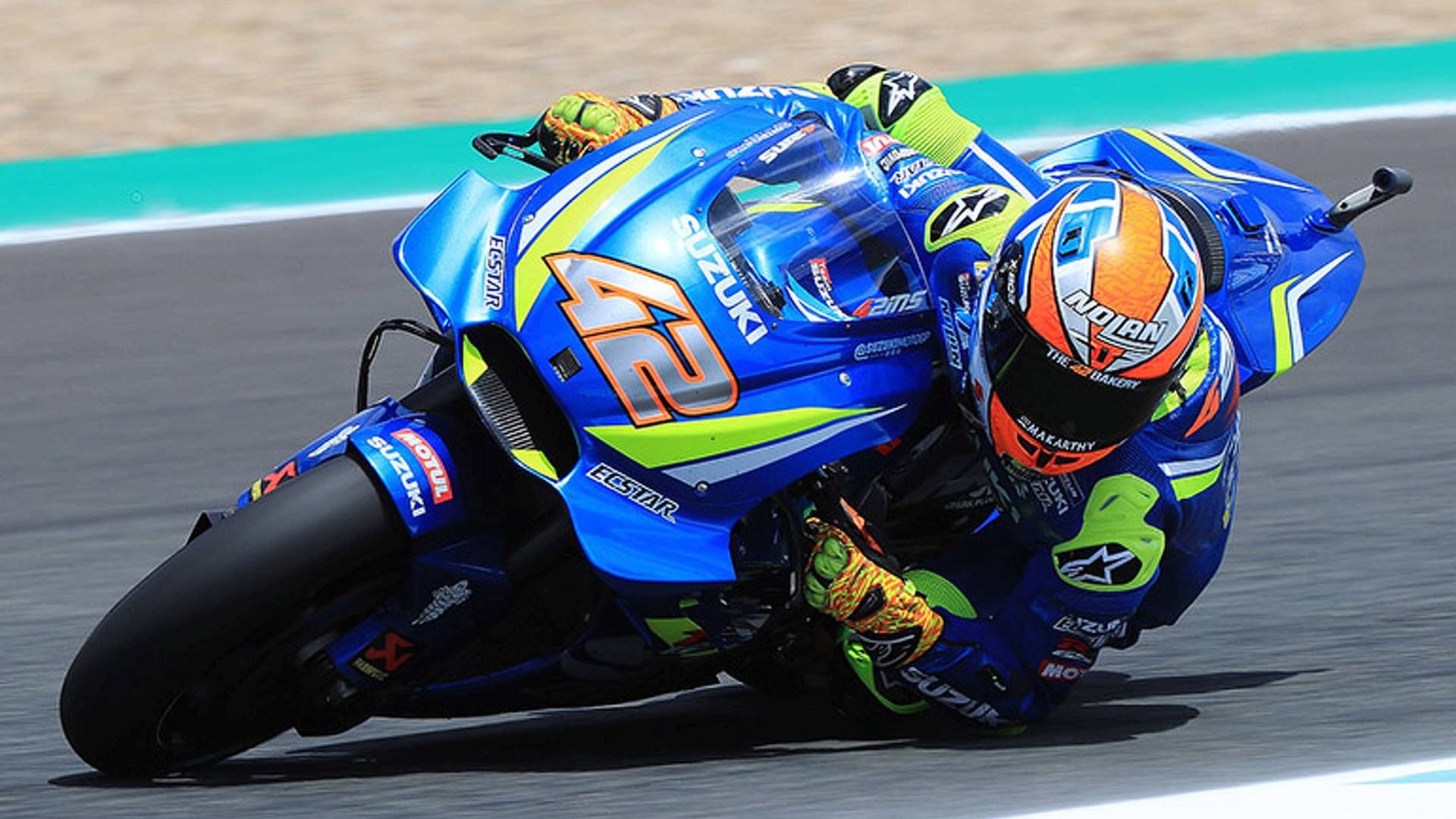 alex rins suzuki bike